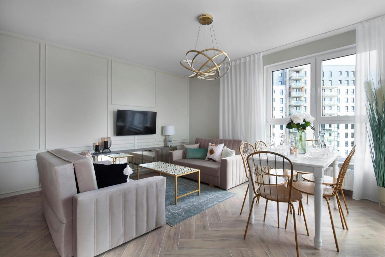 Elite Apartments Marine Cztery Oceany กดัญสก์ ภายนอก รูปภาพ