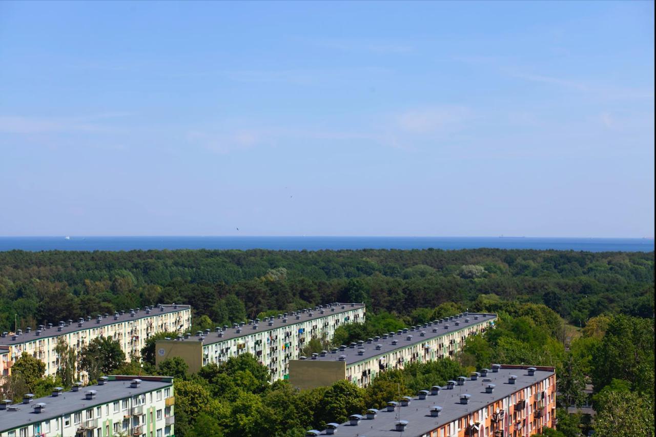 Elite Apartments Marine Cztery Oceany กดัญสก์ ภายนอก รูปภาพ