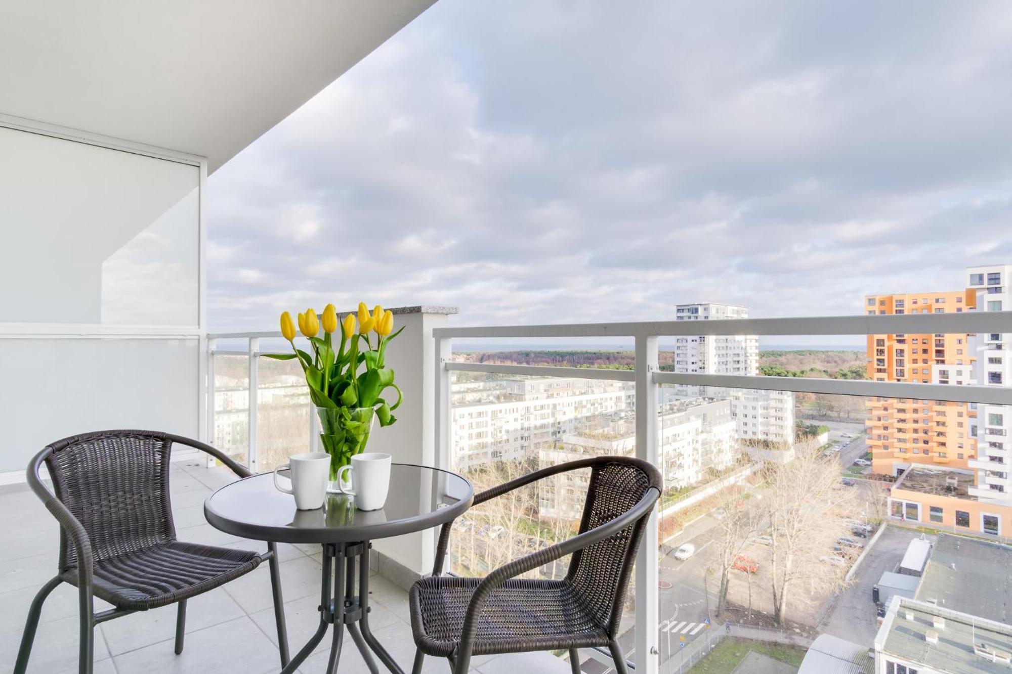 Elite Apartments Marine Cztery Oceany กดัญสก์ ภายนอก รูปภาพ
