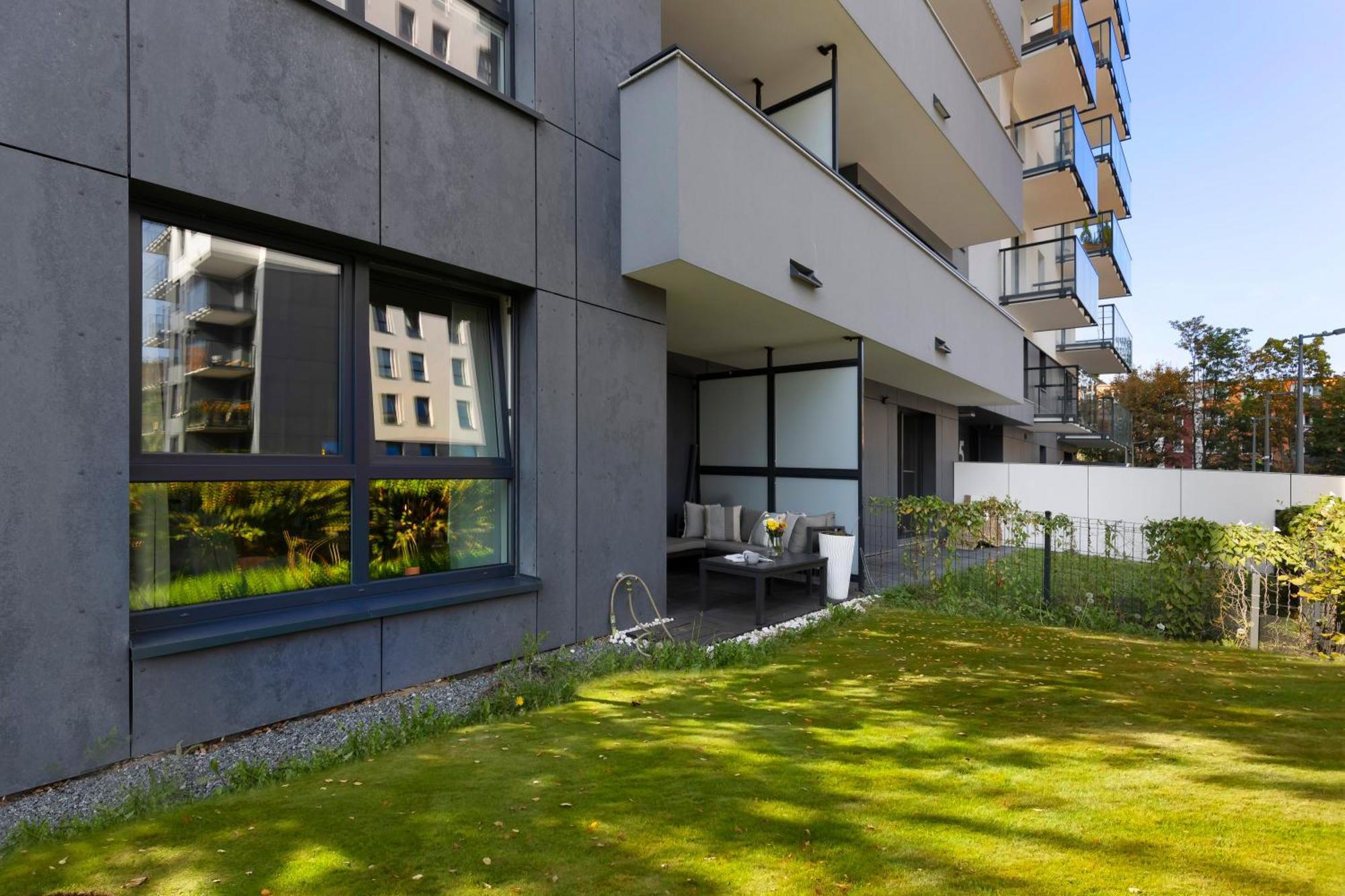 Elite Apartments Marine Cztery Oceany กดัญสก์ ภายนอก รูปภาพ