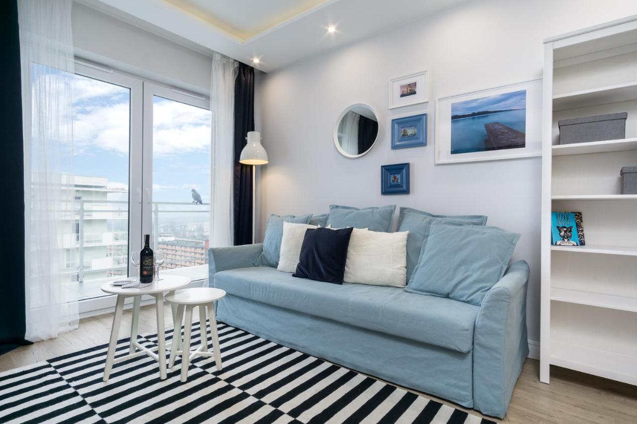 Elite Apartments Marine Cztery Oceany กดัญสก์ ภายนอก รูปภาพ