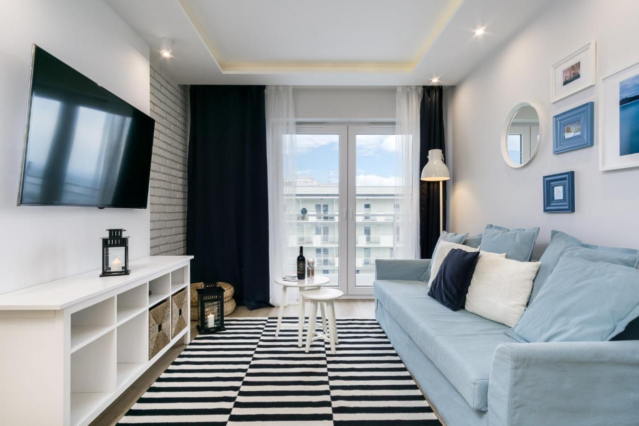 Elite Apartments Marine Cztery Oceany กดัญสก์ ภายนอก รูปภาพ