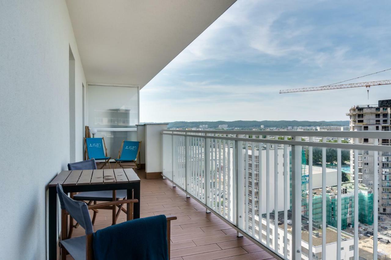 Elite Apartments Marine Cztery Oceany กดัญสก์ ภายนอก รูปภาพ