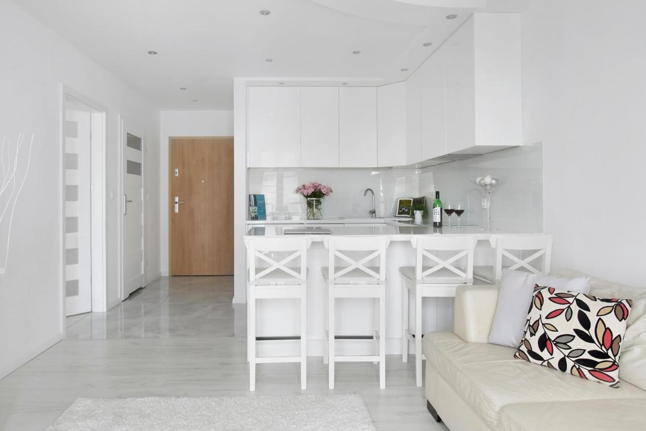 Elite Apartments Marine Cztery Oceany กดัญสก์ ภายนอก รูปภาพ